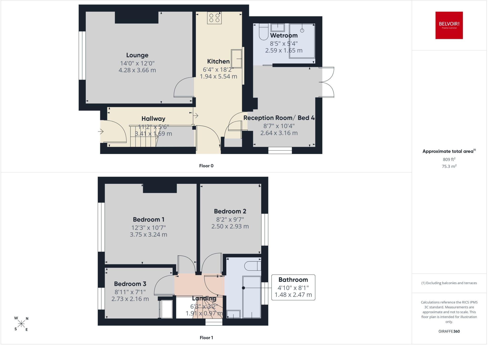 Brindley Avenue, Latchford, Warrington, WA4 floorplan
