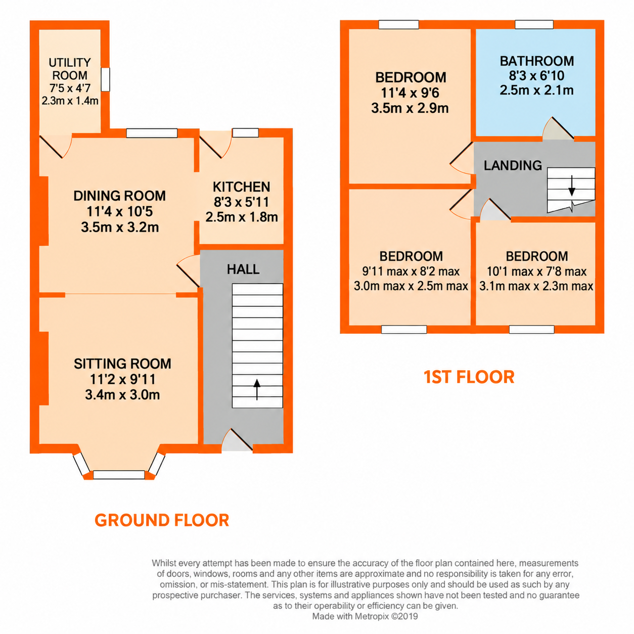 Caledonia Street, Scarborough, North Yorkshire floorplan