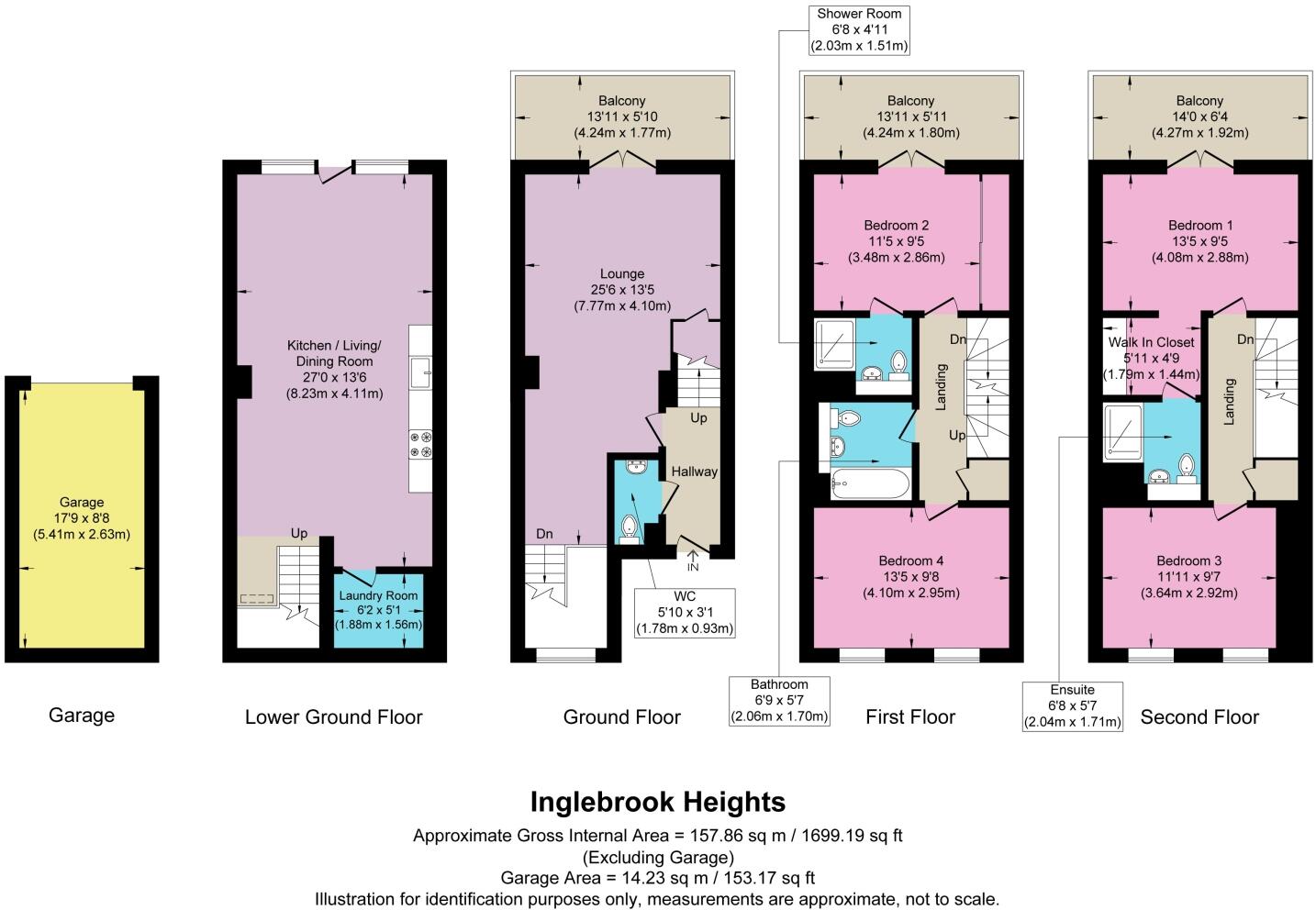 Inglebrook Heights, Westward Ho, Bideford, Devon, EX39 floorplan