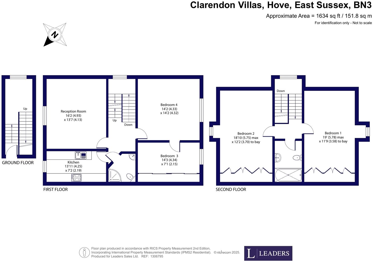 Clarendon Villas, Hove, East Sussex floorplan