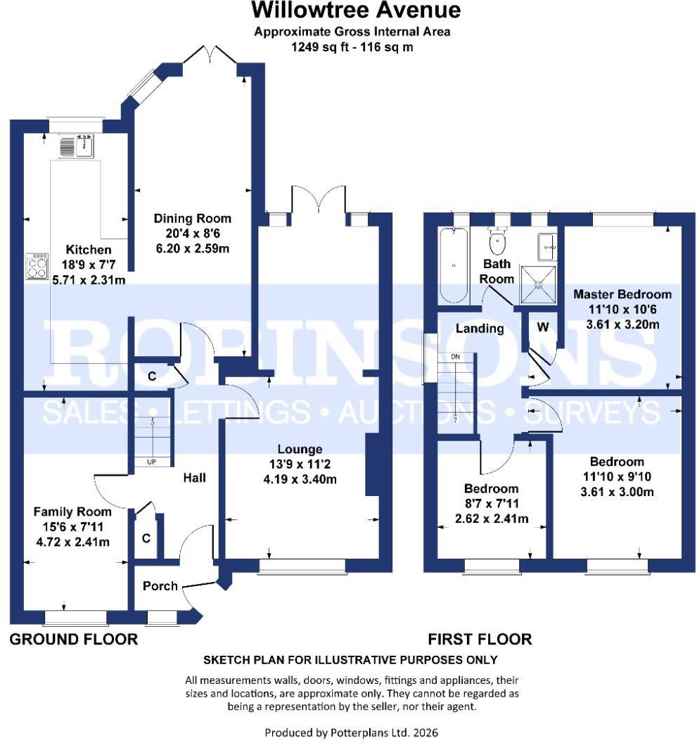 Willowtree Avenue, Gilesgate, Durham floorplan