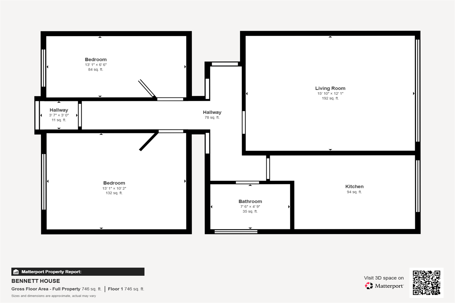Bennett House, Priory Road, Loughton, IG10 floorplan
