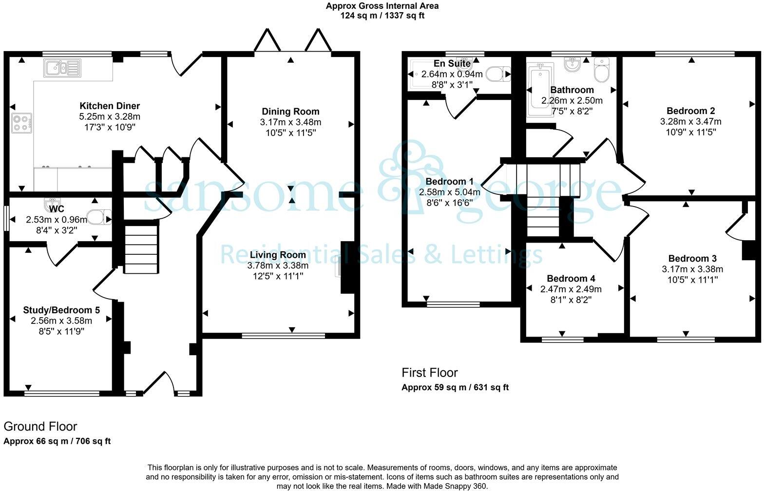 Overdown Road, Tilehurst, Reading floorplan