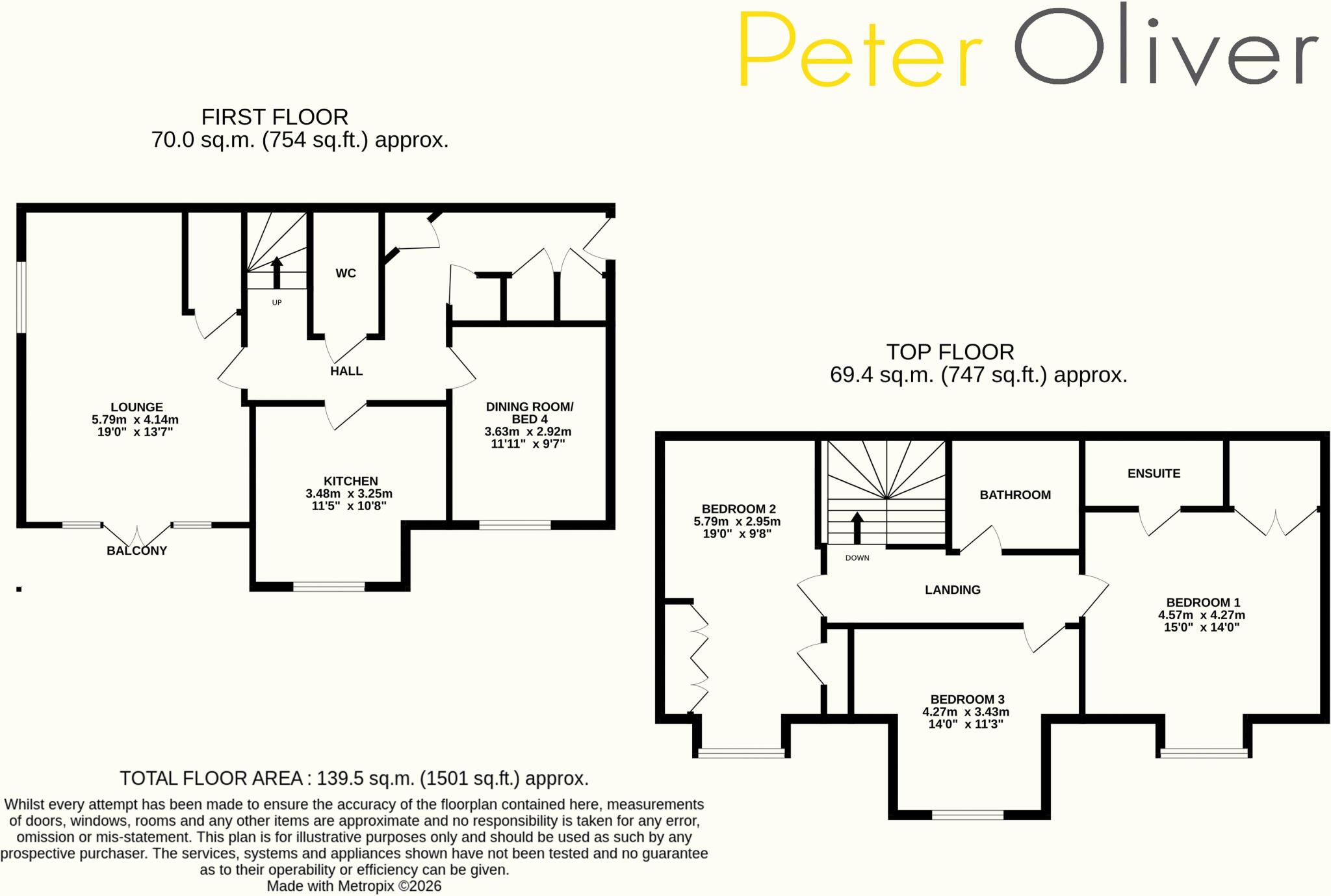 The Old Orchard, Burwash floorplan
