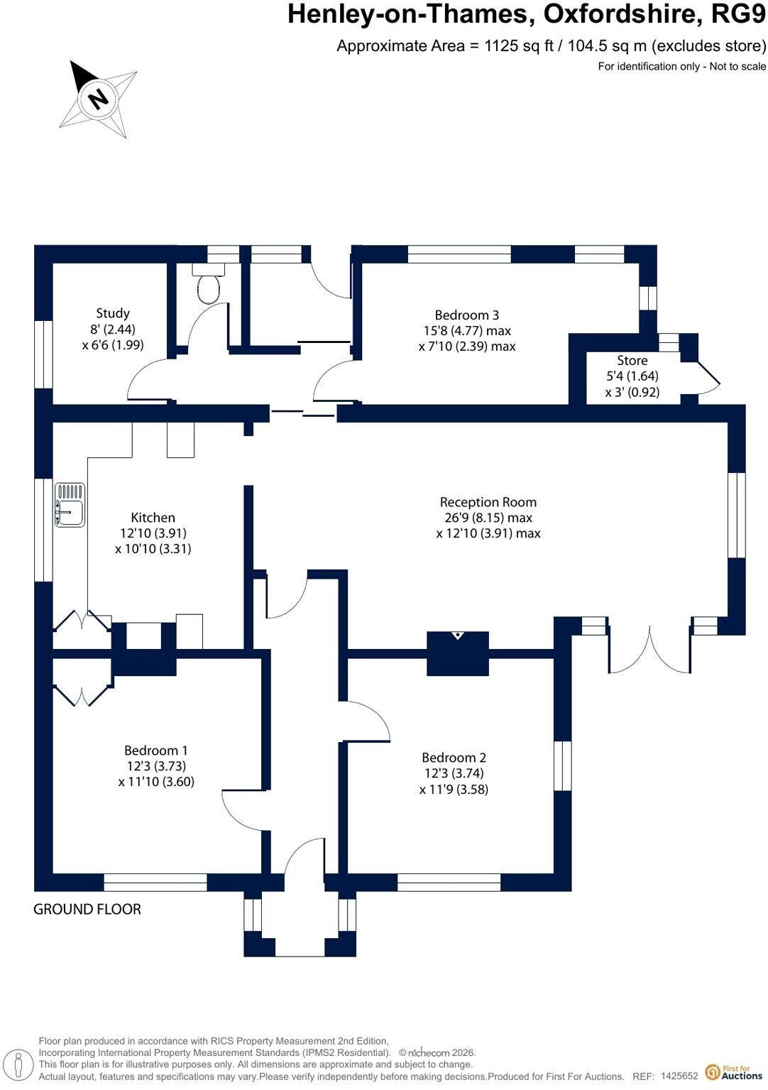 Binfield Heath, Henley-on-Thames, Oxfordshire floorplan