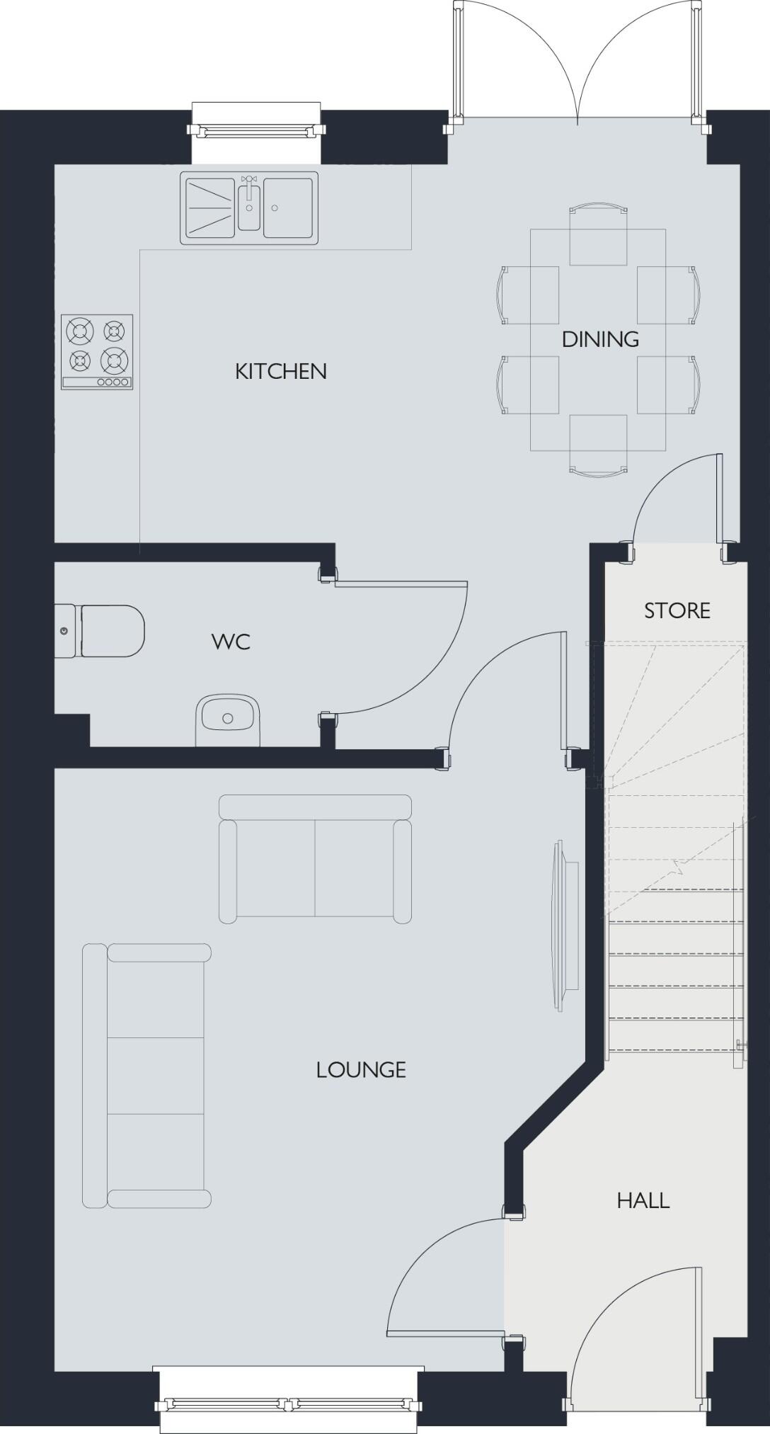 Bordland Drive
larkhall
ML9 2TL floorplan
