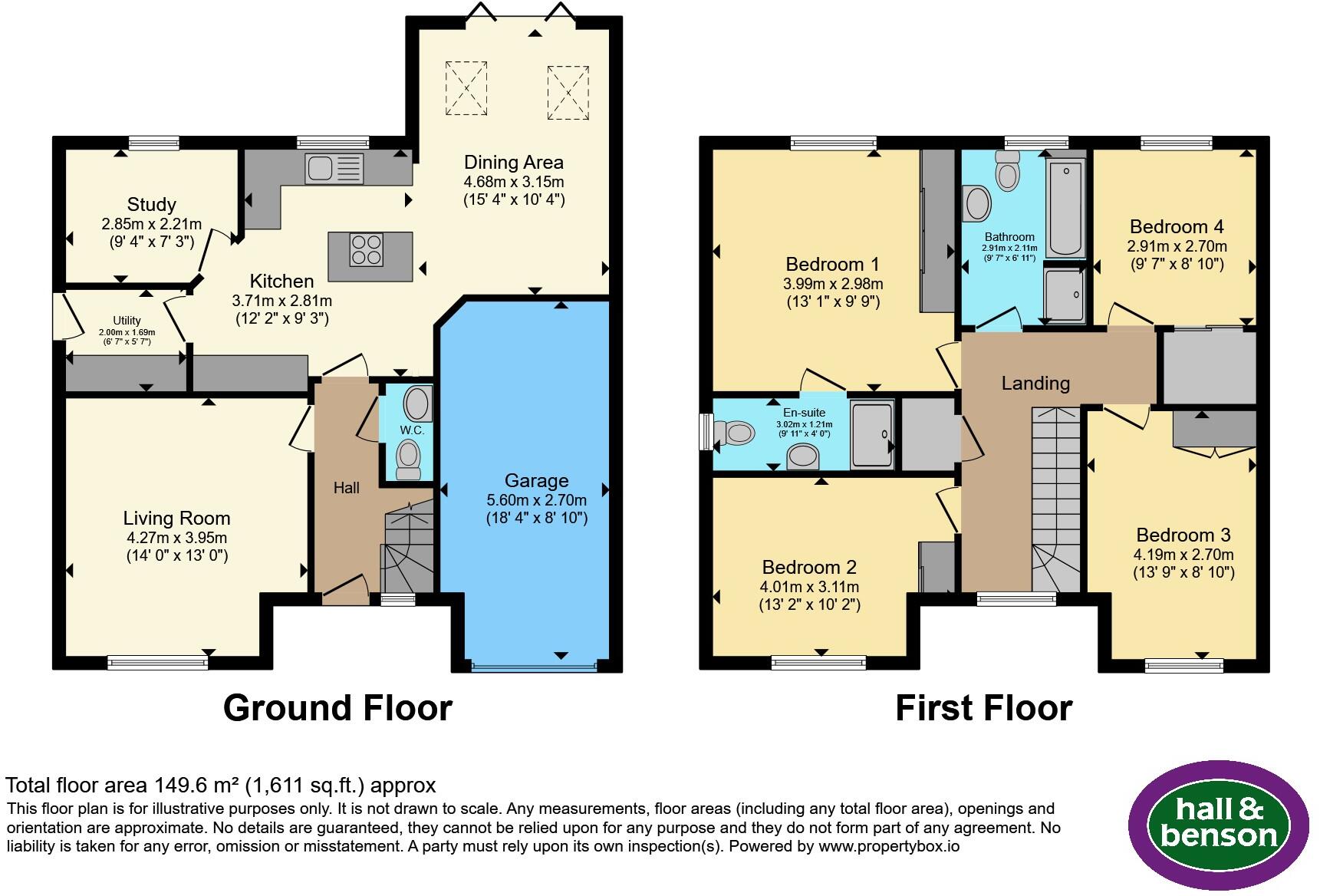 Elmtree Road, Stretton, ALFRETON floorplan