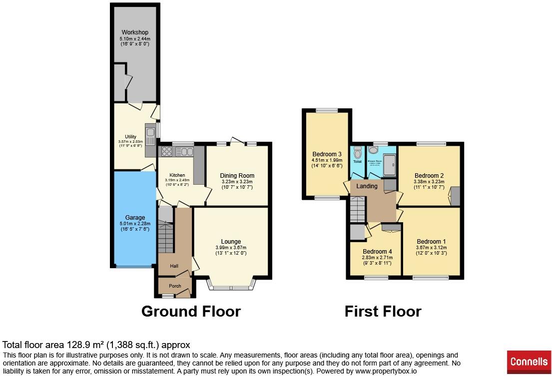 Keats Drive, Bilston floorplan