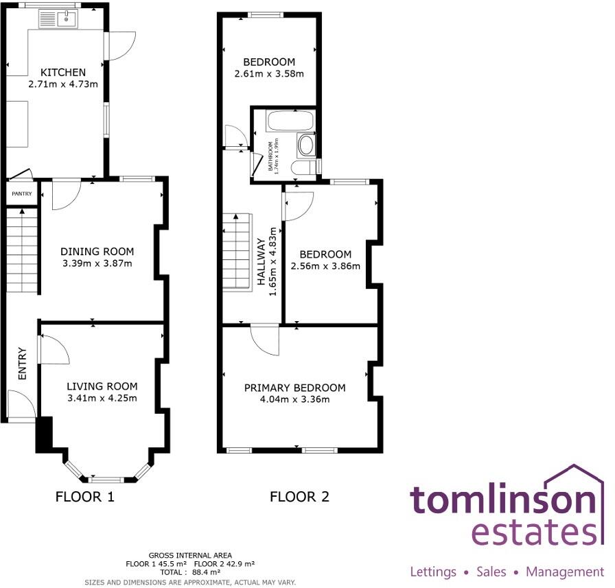 Ilkeston Road, Lenton, Nottingham, NG7 3HF floorplan