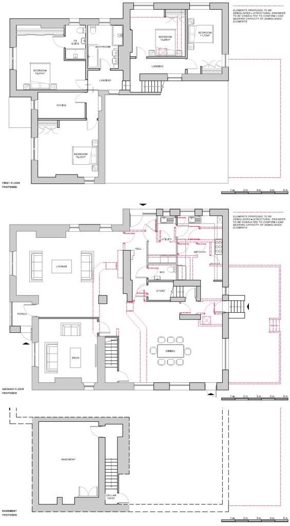 4 Bedroom Conversion for Sale – The Dickie Bird, Long Lee, Keighley, BD21 4SQ floorplan