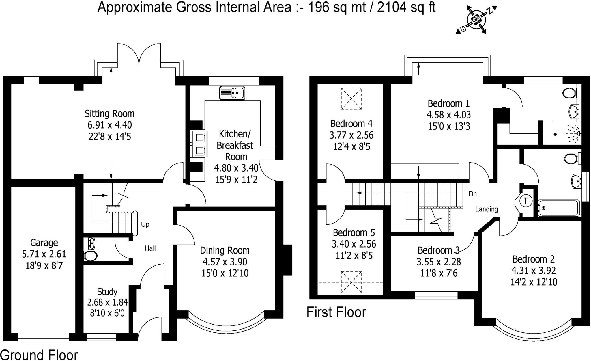 Gainsborough Road, Bournemouth, Dorset, BH7 floorplan