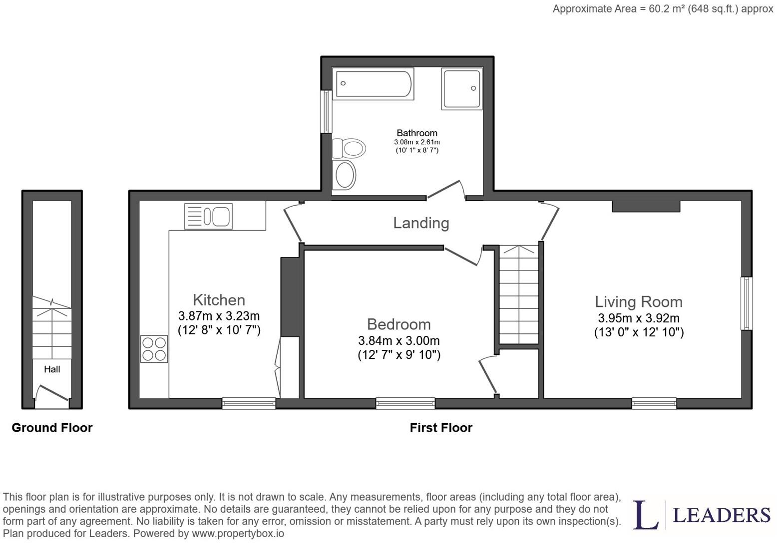 Glebe Street, Loughborough, Leicestershire, LE11 floorplan