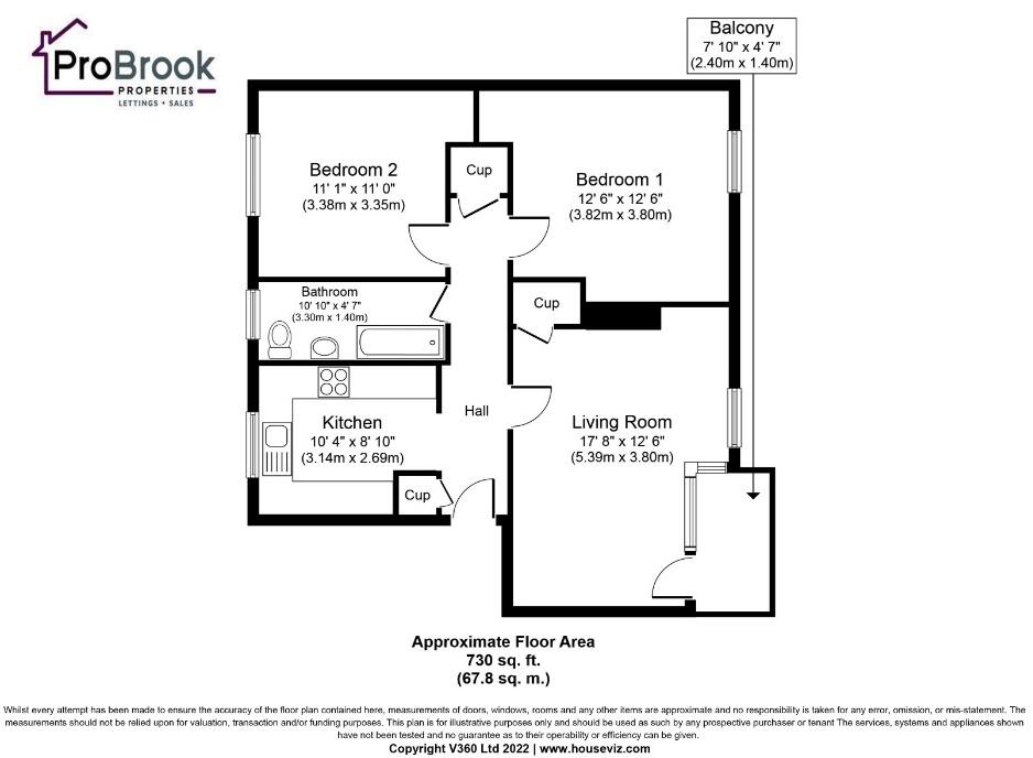 Ardencraig Road, Glasgow, G45 floorplan