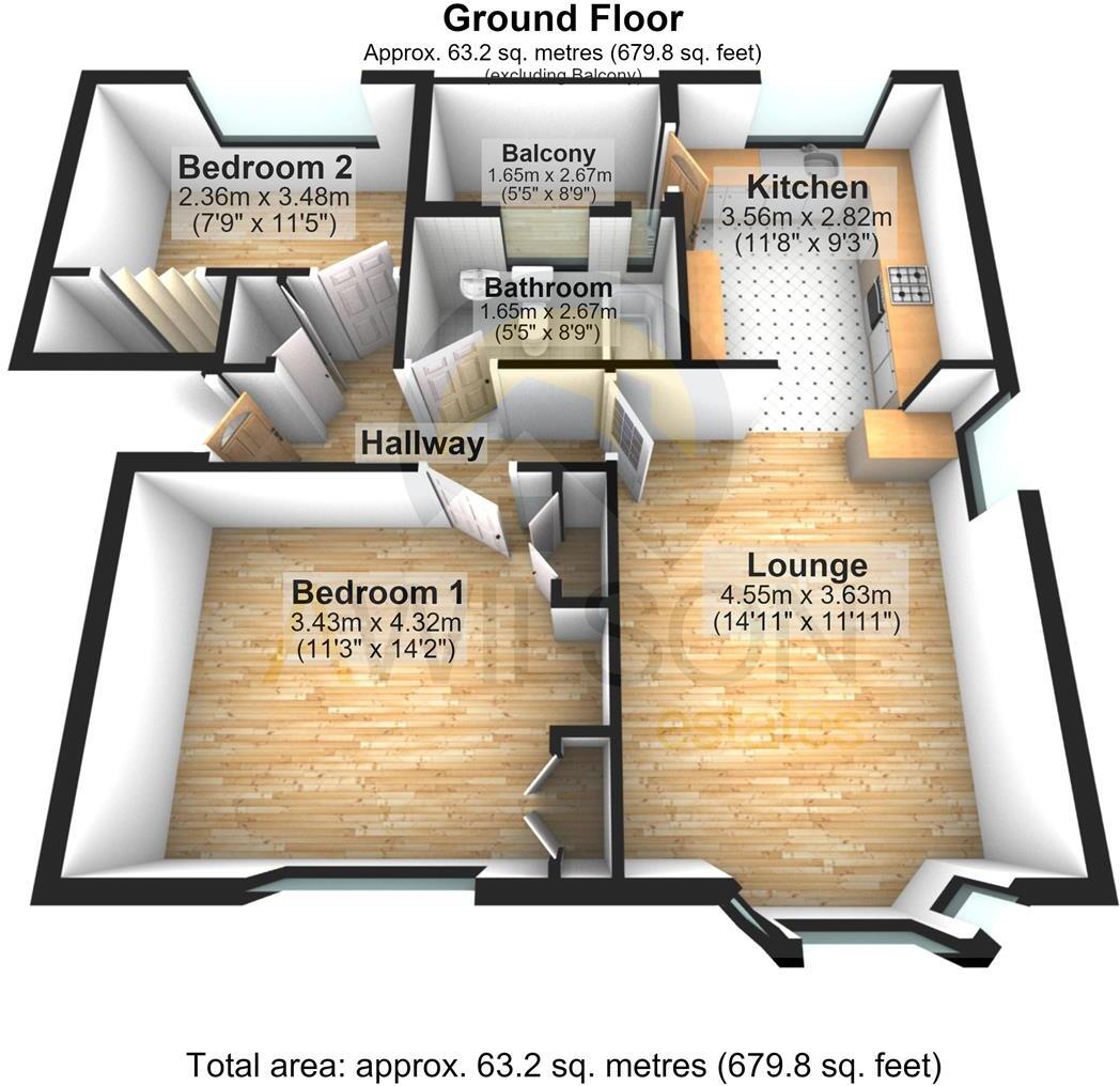 Stamford Drive, Stalybridge floorplan