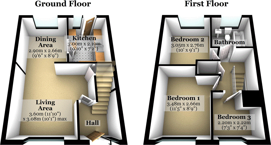 Windmill Lane, Raunds, Northamptonshire, NN9 floorplan