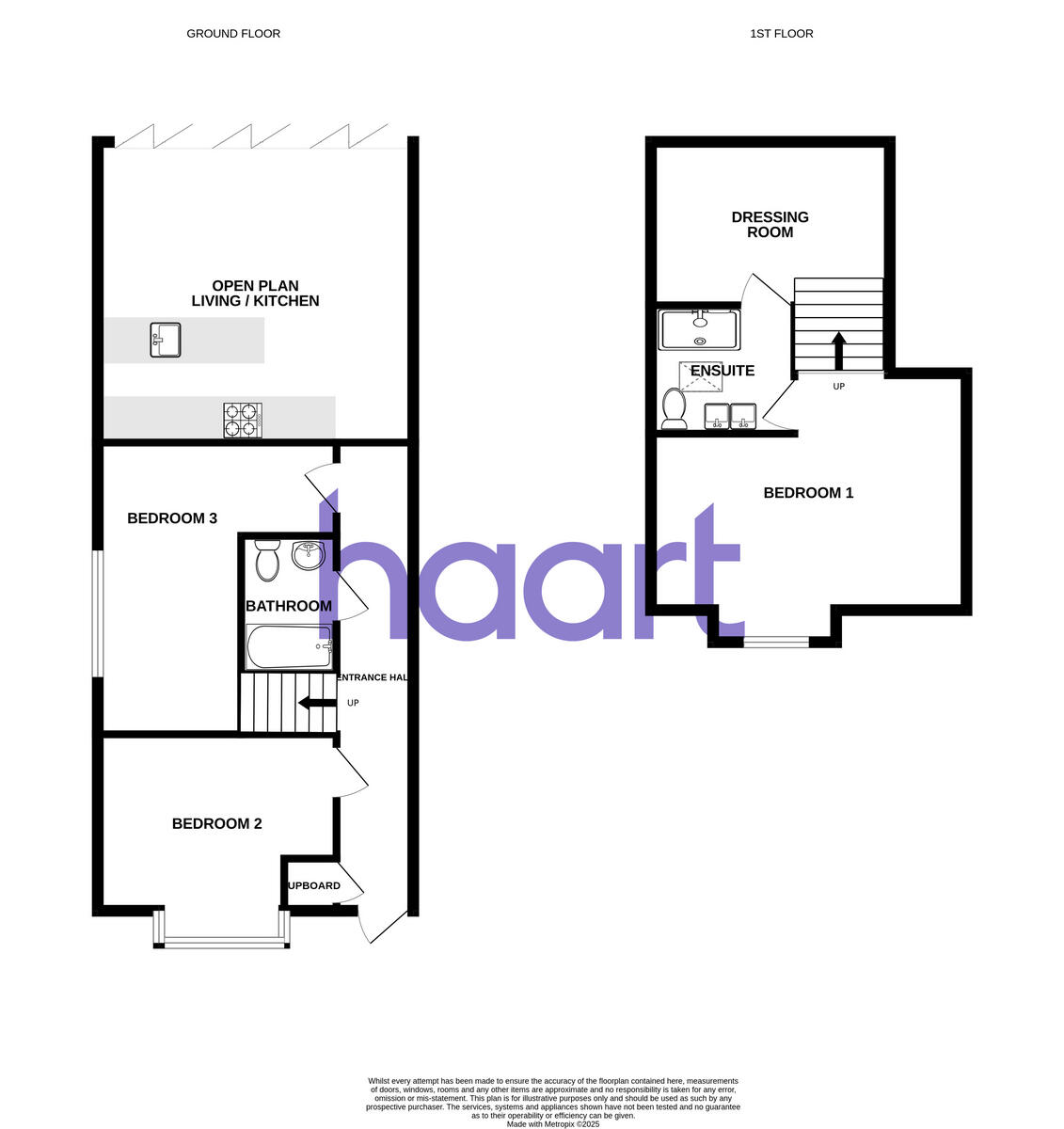 Peachtree Close, Hainault floorplan