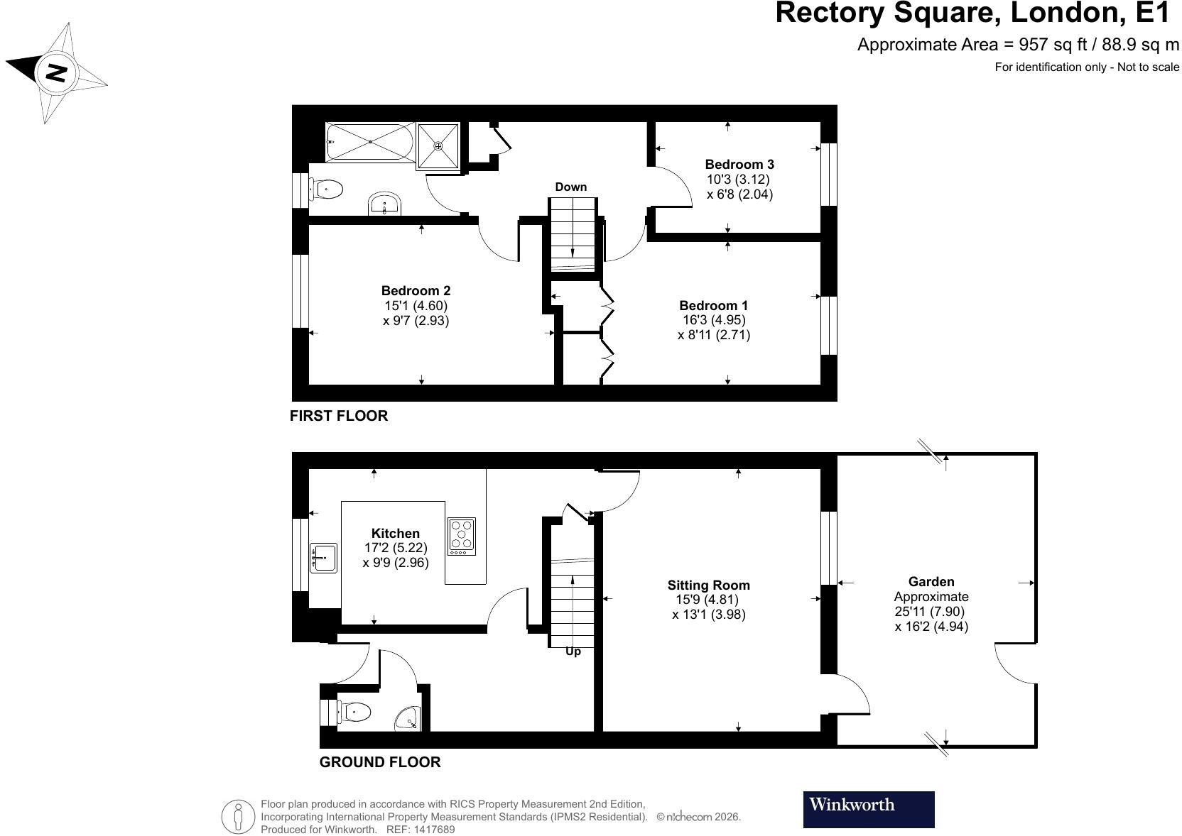 Rectory Square, London, United Kingdom, E1 floorplan