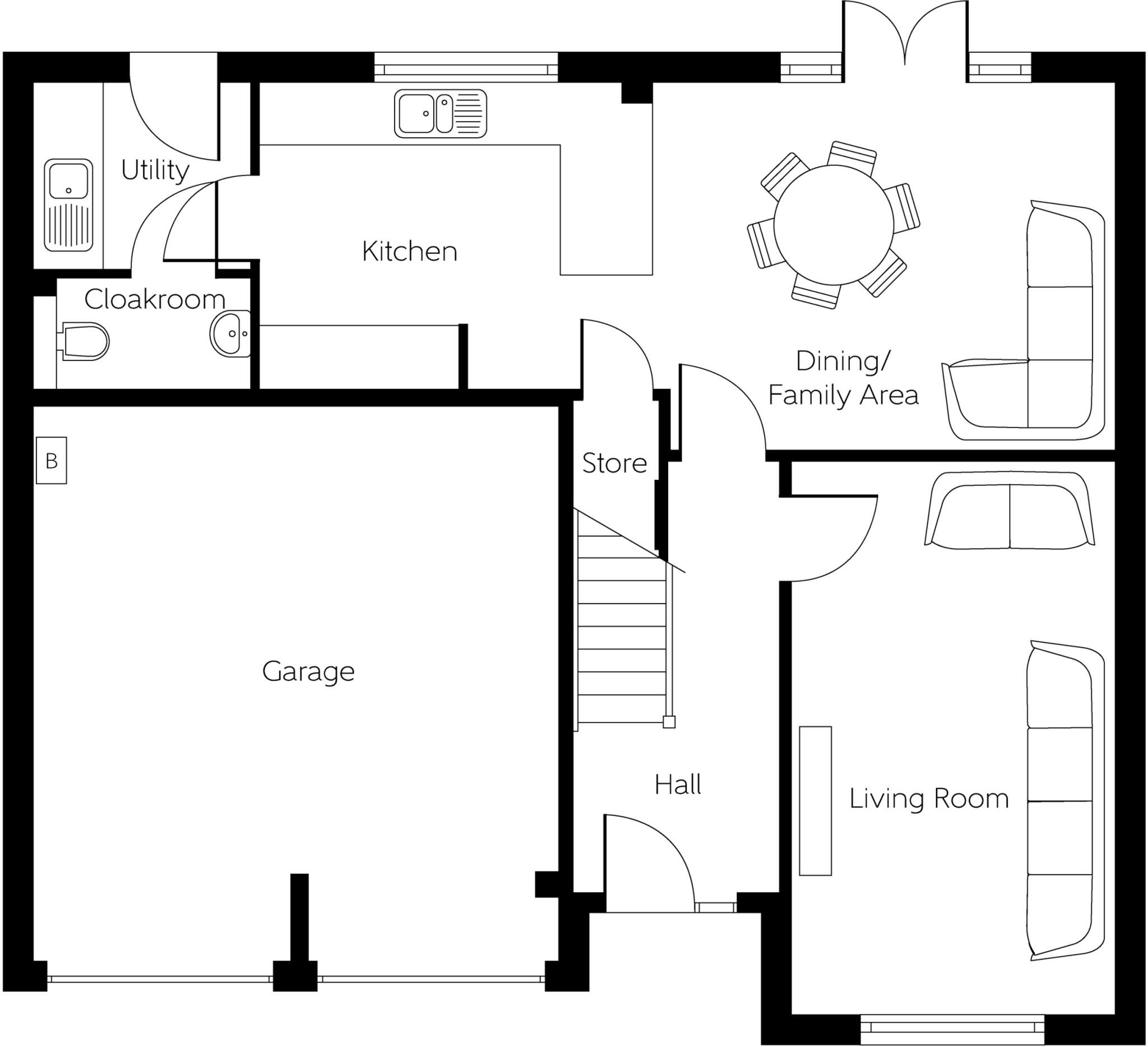 Robroyston,
Glasgow City, 
G33 1JR floorplan