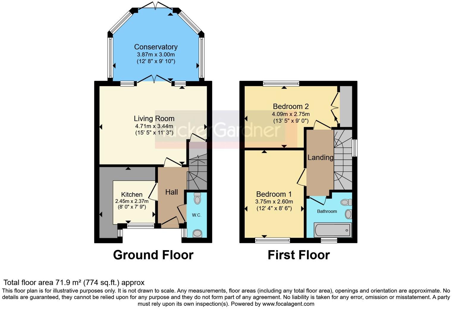 Abberley Wood, Great Shelford, Cambridge, Cambridgeshire, CB22 floorplan