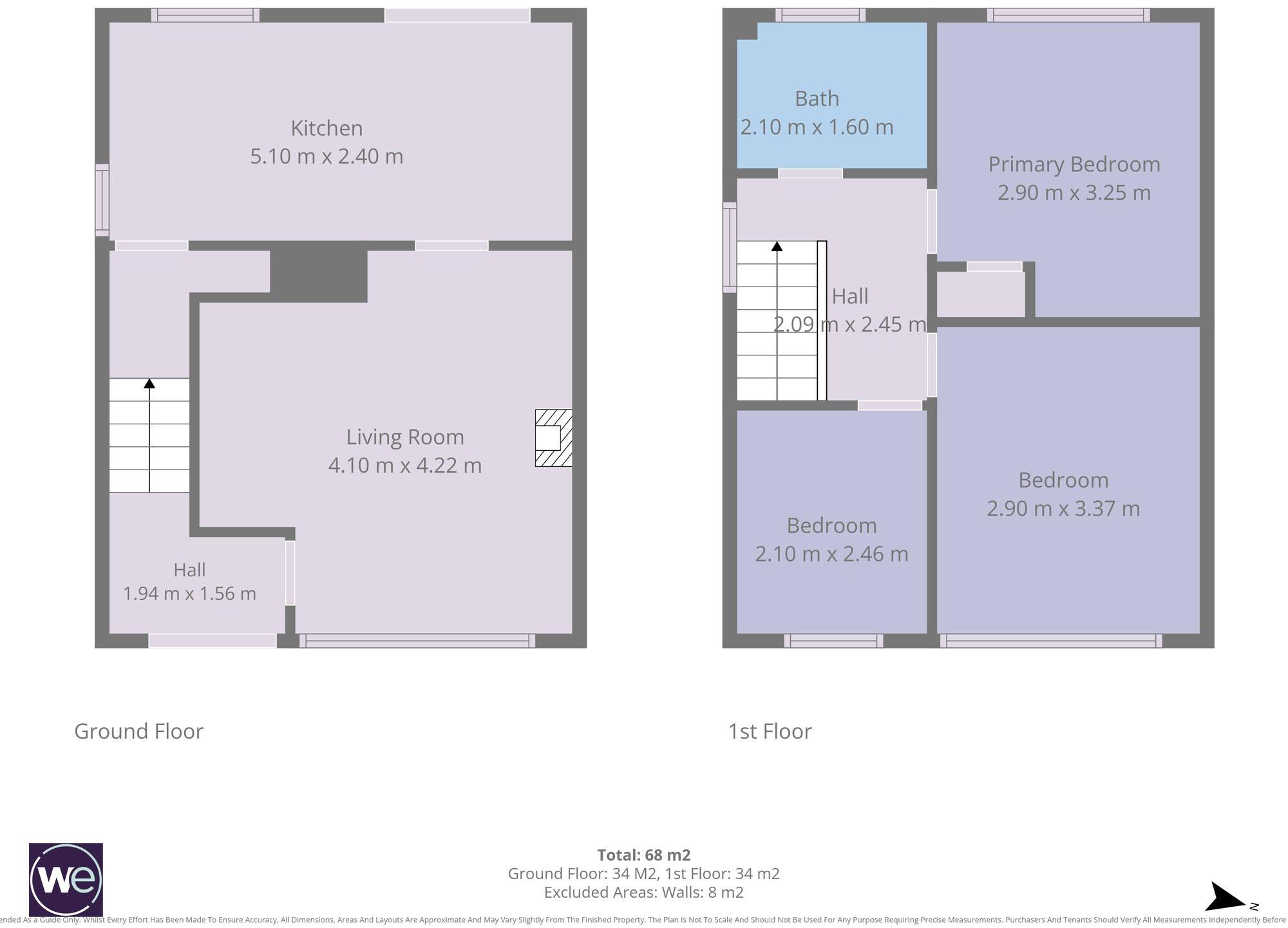 Lon Caerau, Denbigh, LL16 floorplan