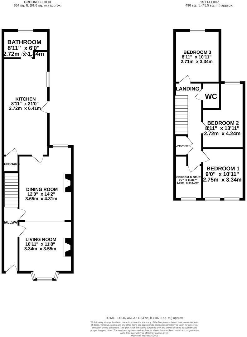 St. Peters Avenue, Kettering floorplan