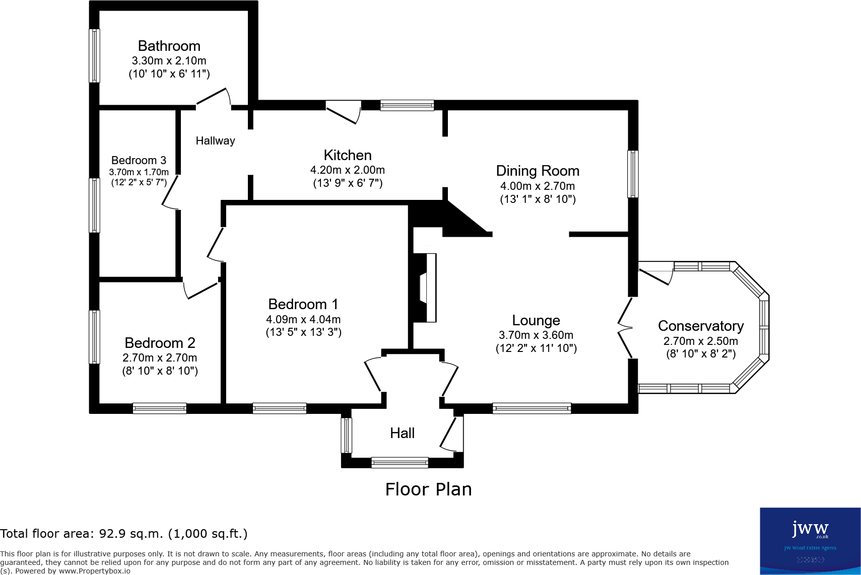 Pemberton Road, Allensford, County Durham, DH8 floorplan