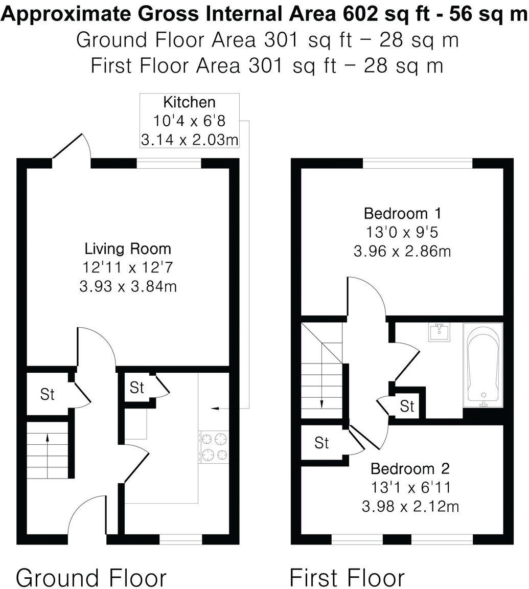 Weald Close, Shalford, Guildford, GU4 floorplan