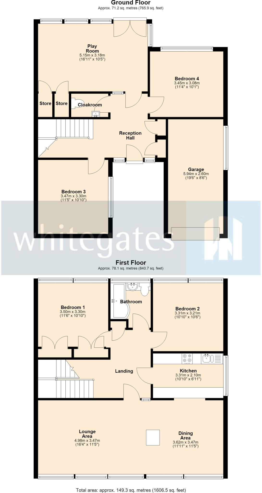 Limes Avenue, Staincross, S75 floorplan