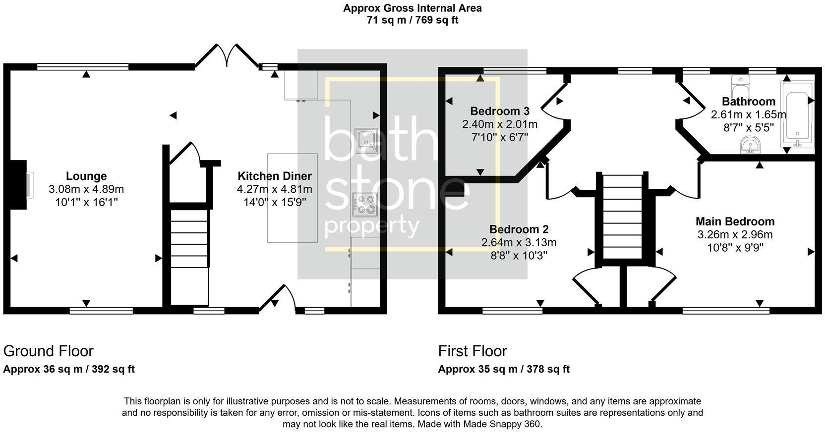 Axbridge Road, Bath floorplan