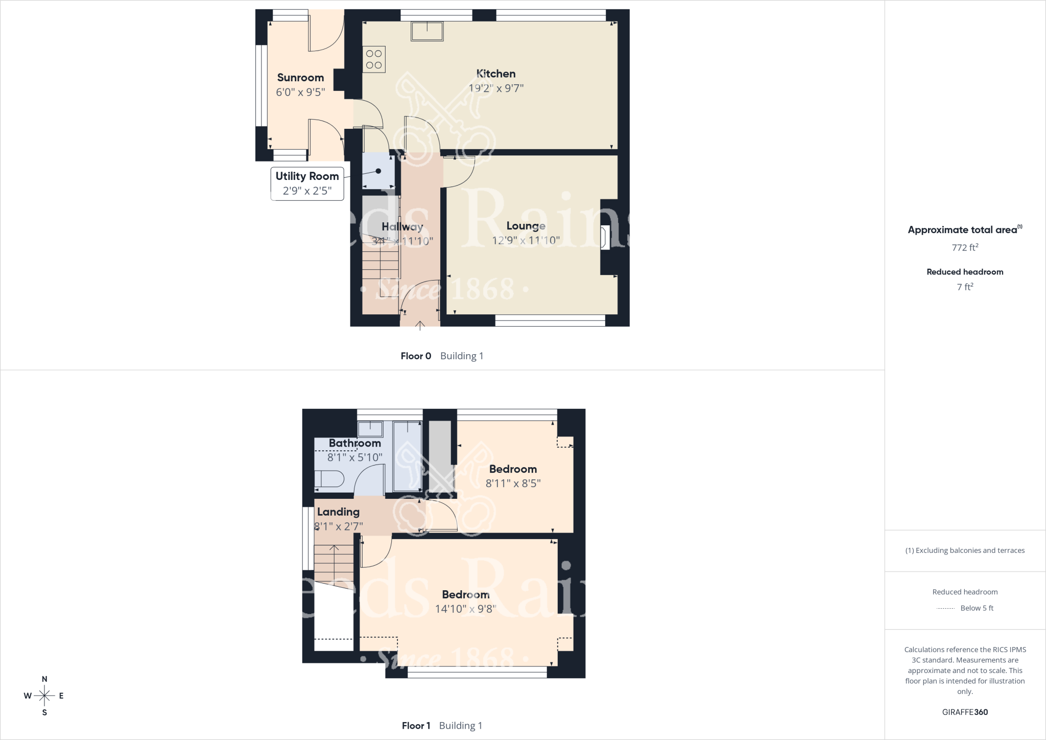 Rigg View, Stainsacre, Whitby, North Yorkshire, YO22 floorplan