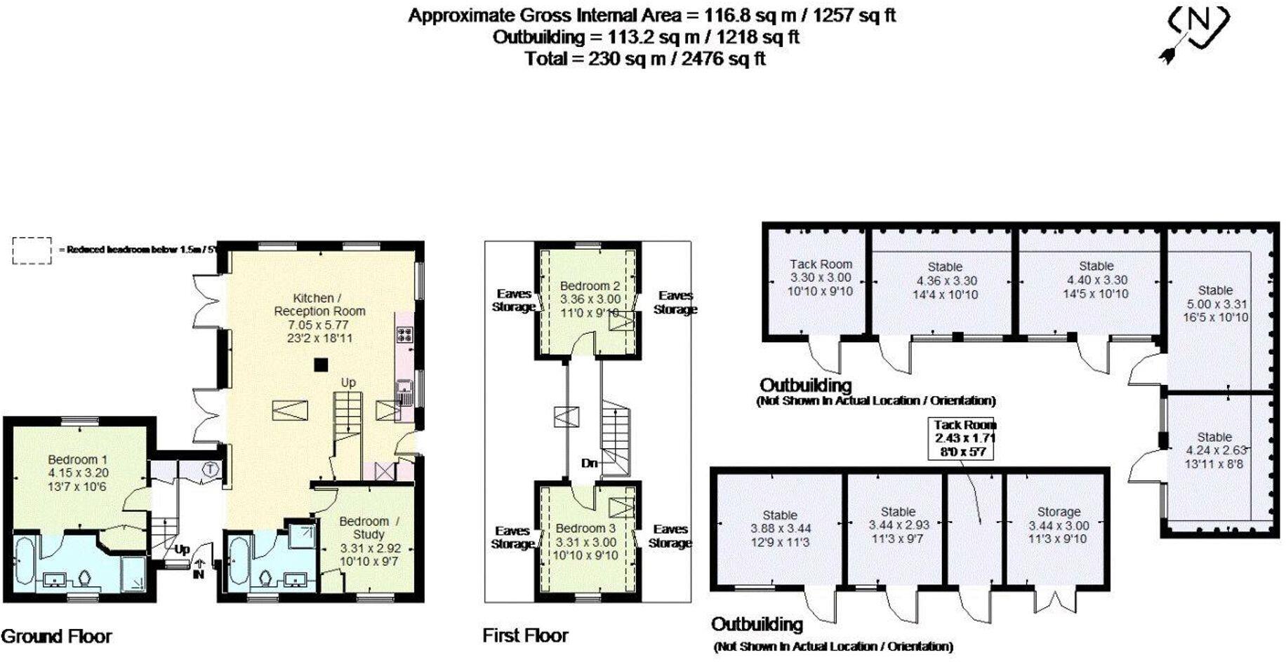 Weare Street, Ockley, RH5 floorplan