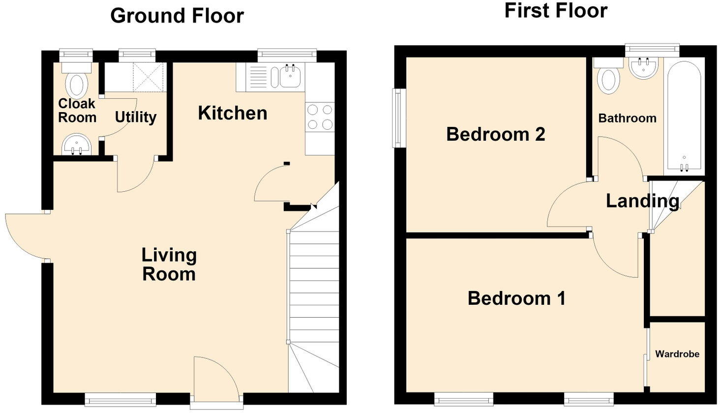 Old Railway Mews DE11 8LA floorplan