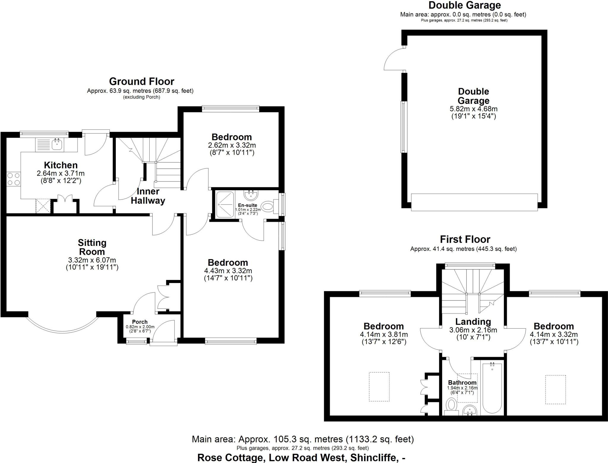 Rose Cottage, Shincliffe, DH1 floorplan