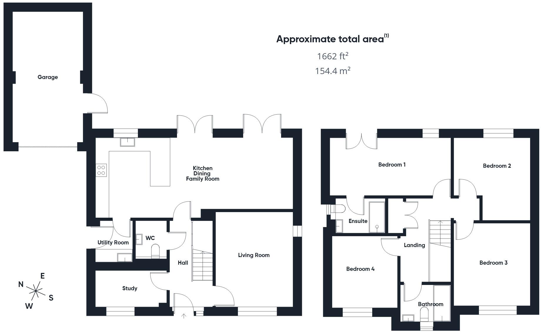 9, Upton Green, Bude floorplan