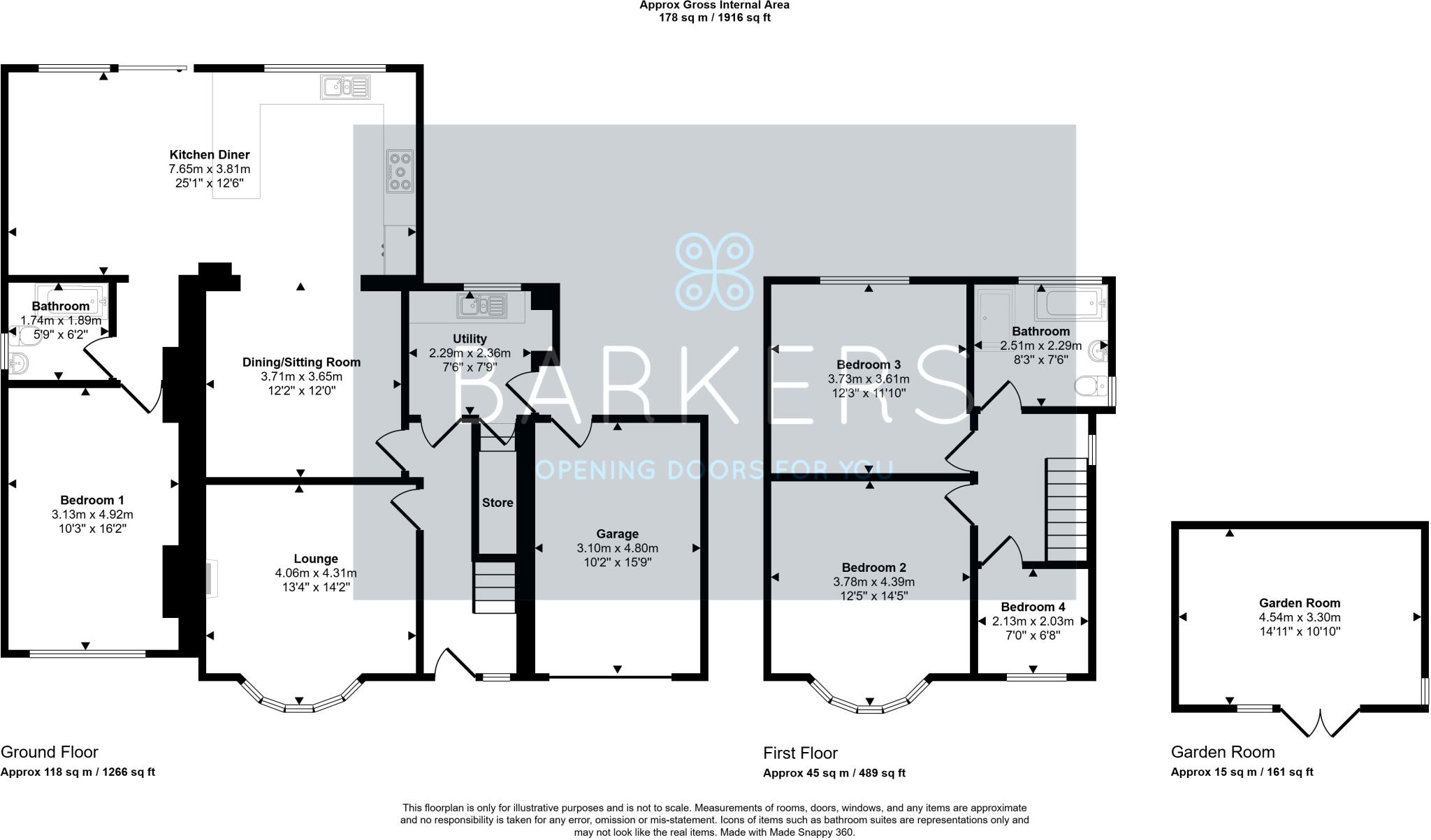 Grasmere Road, Dewsbury floorplan