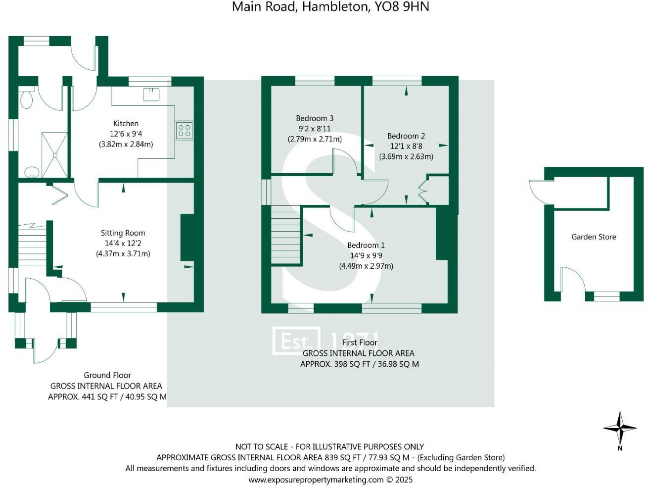 Main Road, Hambleton, Selby floorplan