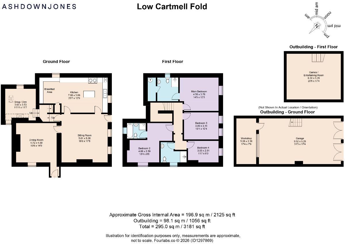 Low Cartmell Fold, Crosthwaite, LA8 8HS  floorplan