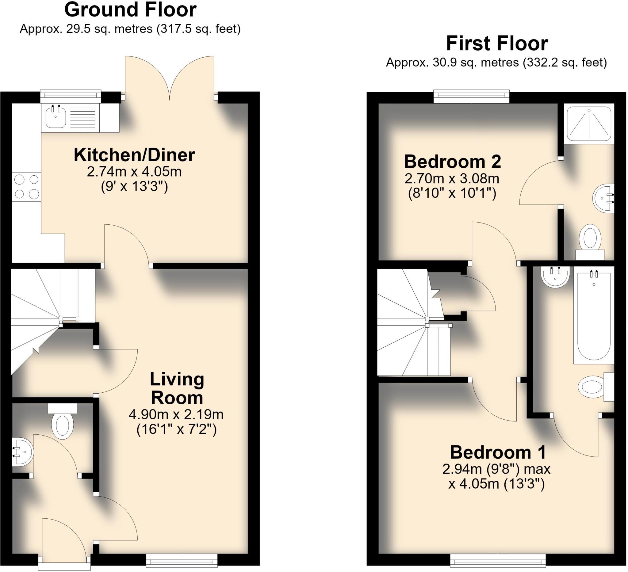 Piper Street, Derriford, Plymouth floorplan