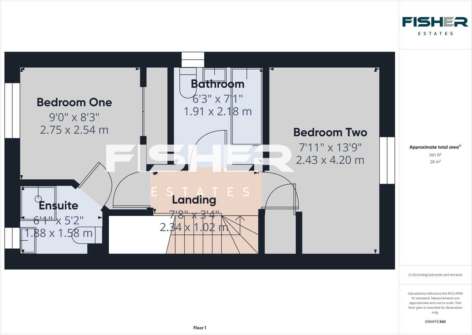 Haddesley Road, Little Canfield, Dunmow, CM6 1FB floorplan