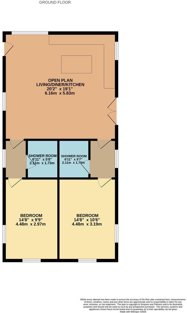 Woodside Park, Luton floorplan