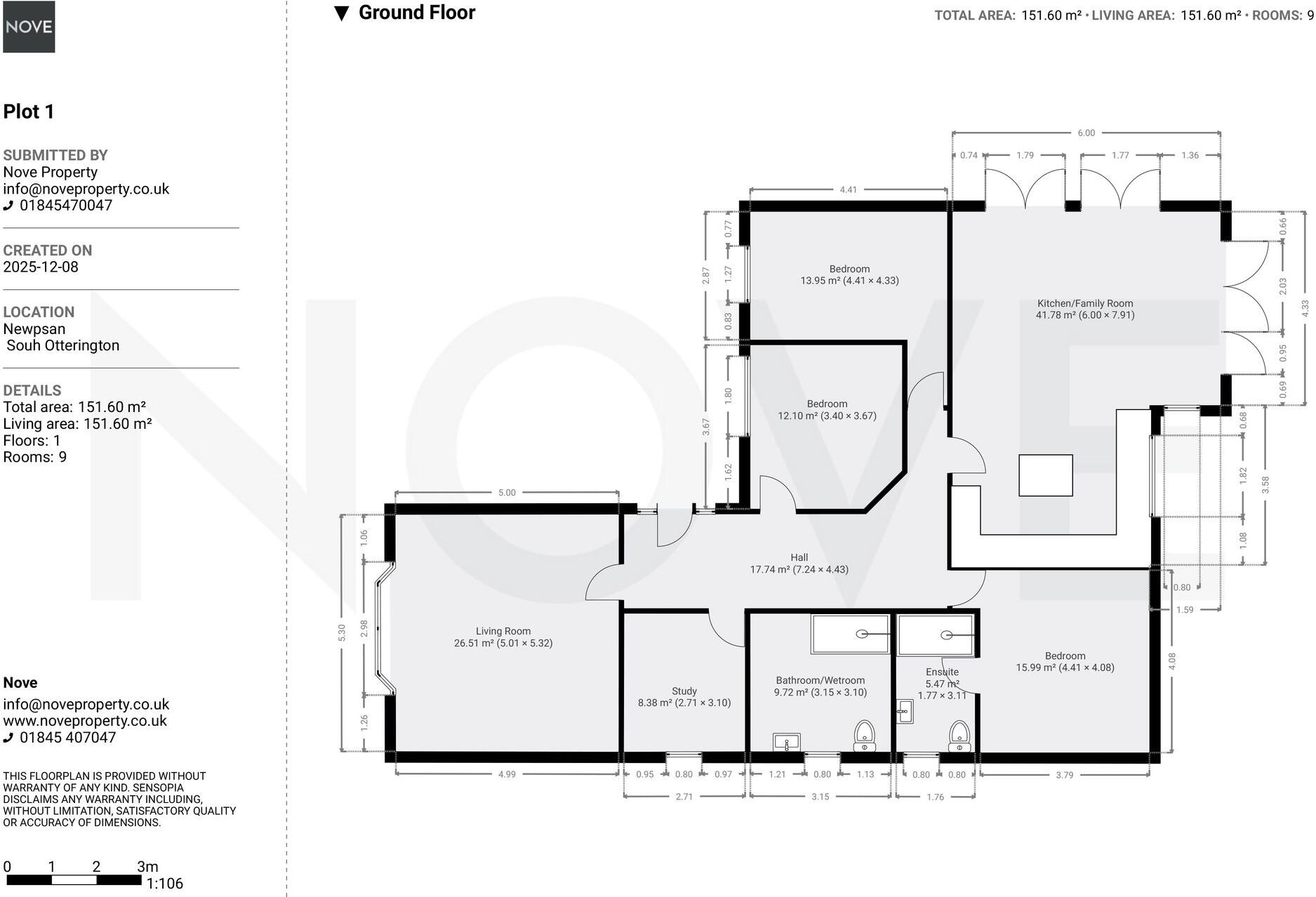 Acorn Mews, South Otterington, DL7 floorplan