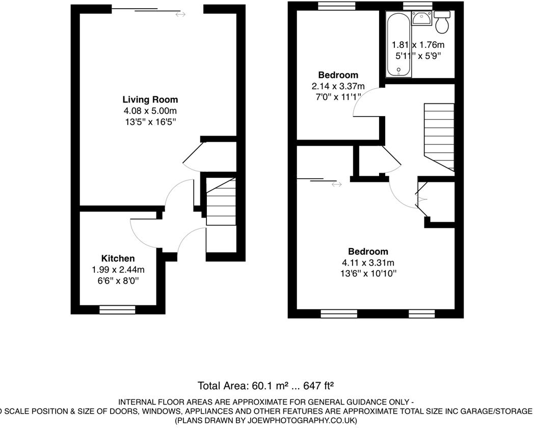 18 Tanfield Close, Tettenhall Wood, Wolverhampton, WV6 8EG floorplan