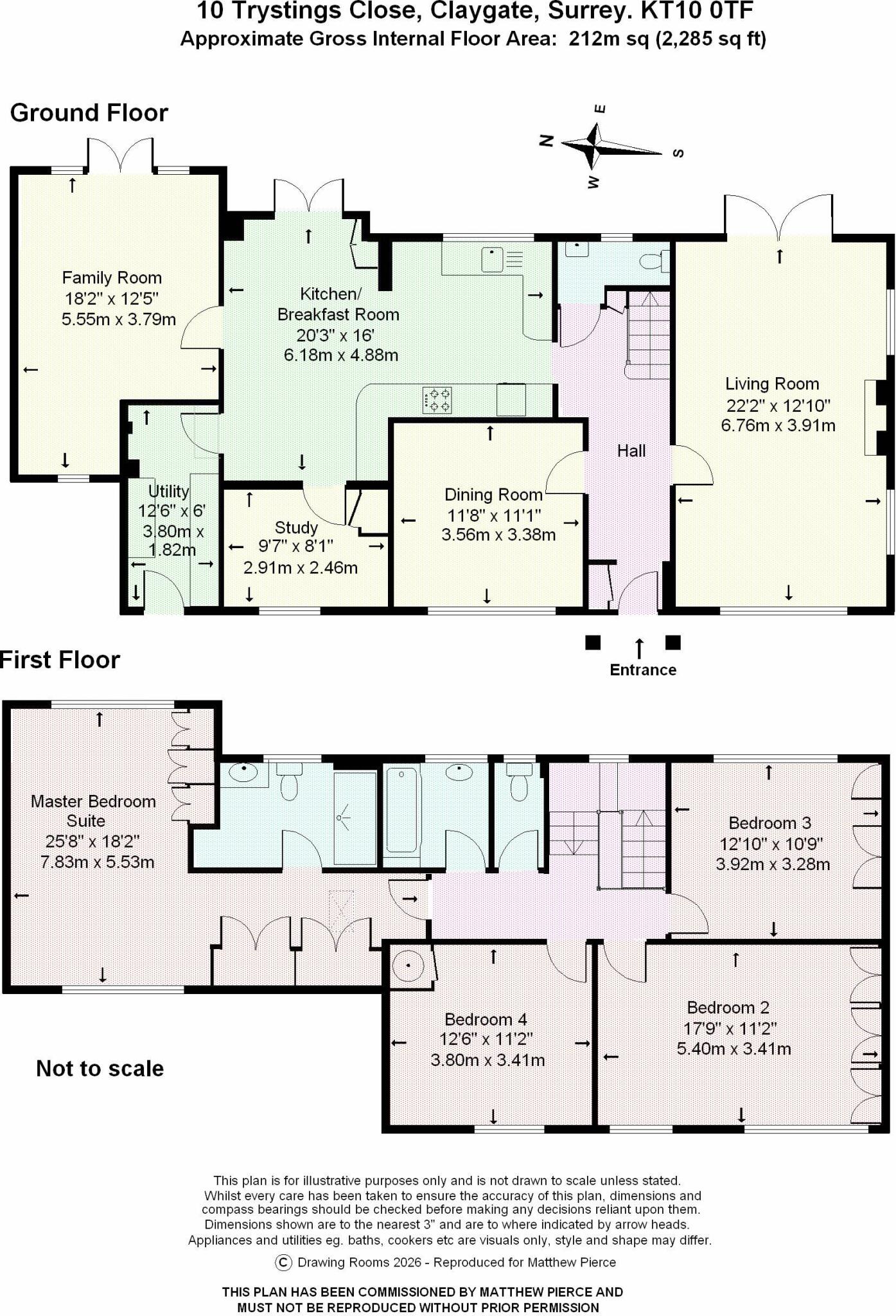 Trystings Close, Claygate floorplan