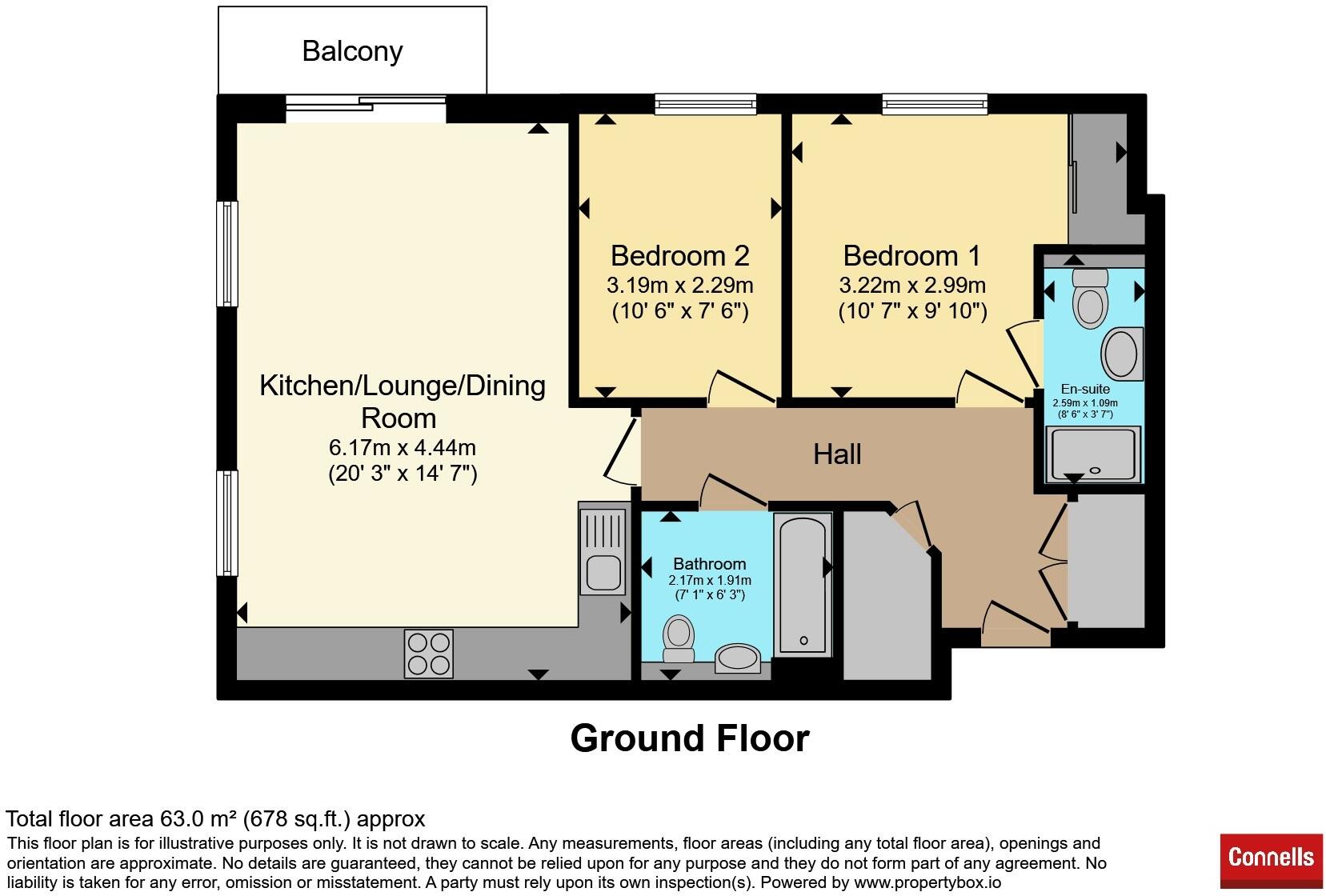 Herald Gardens, Tunbridge Wells floorplan