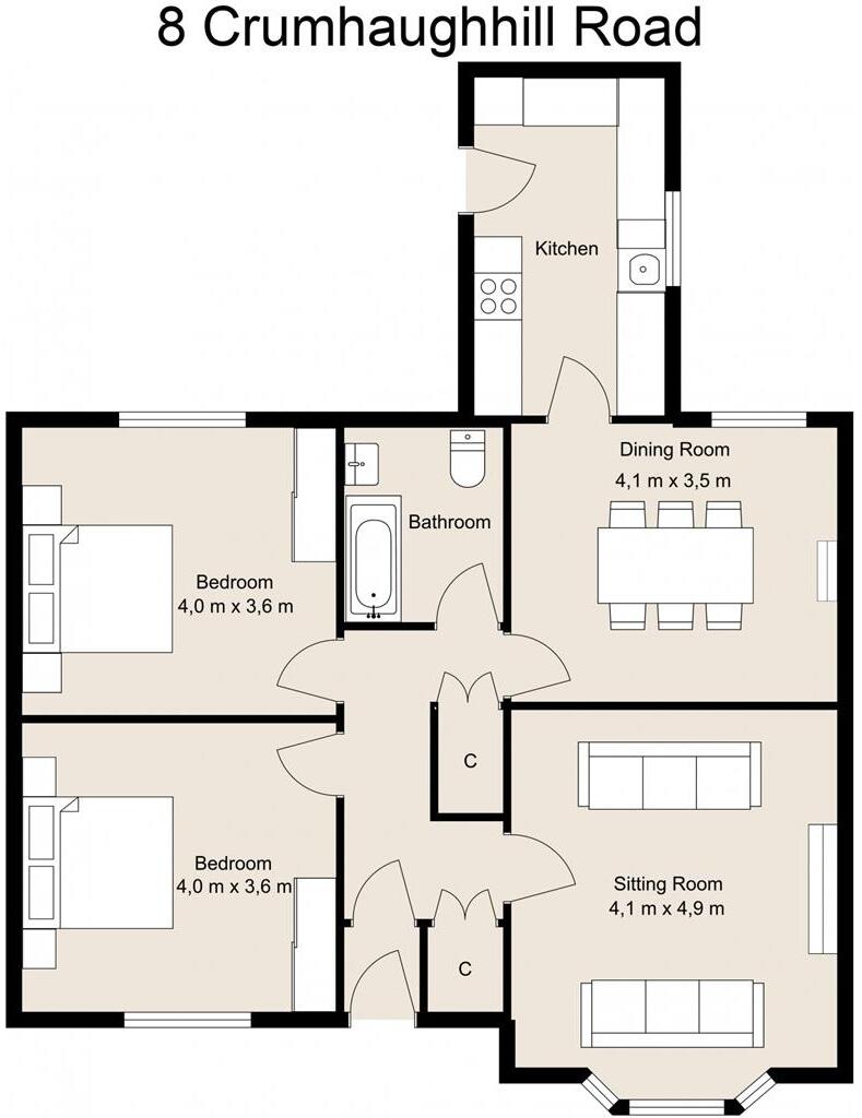 Crumhaughhill Road, Hawick floorplan