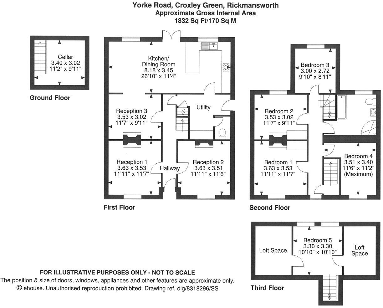 Yorke Road, Croxley Green, Rickmansworth floorplan