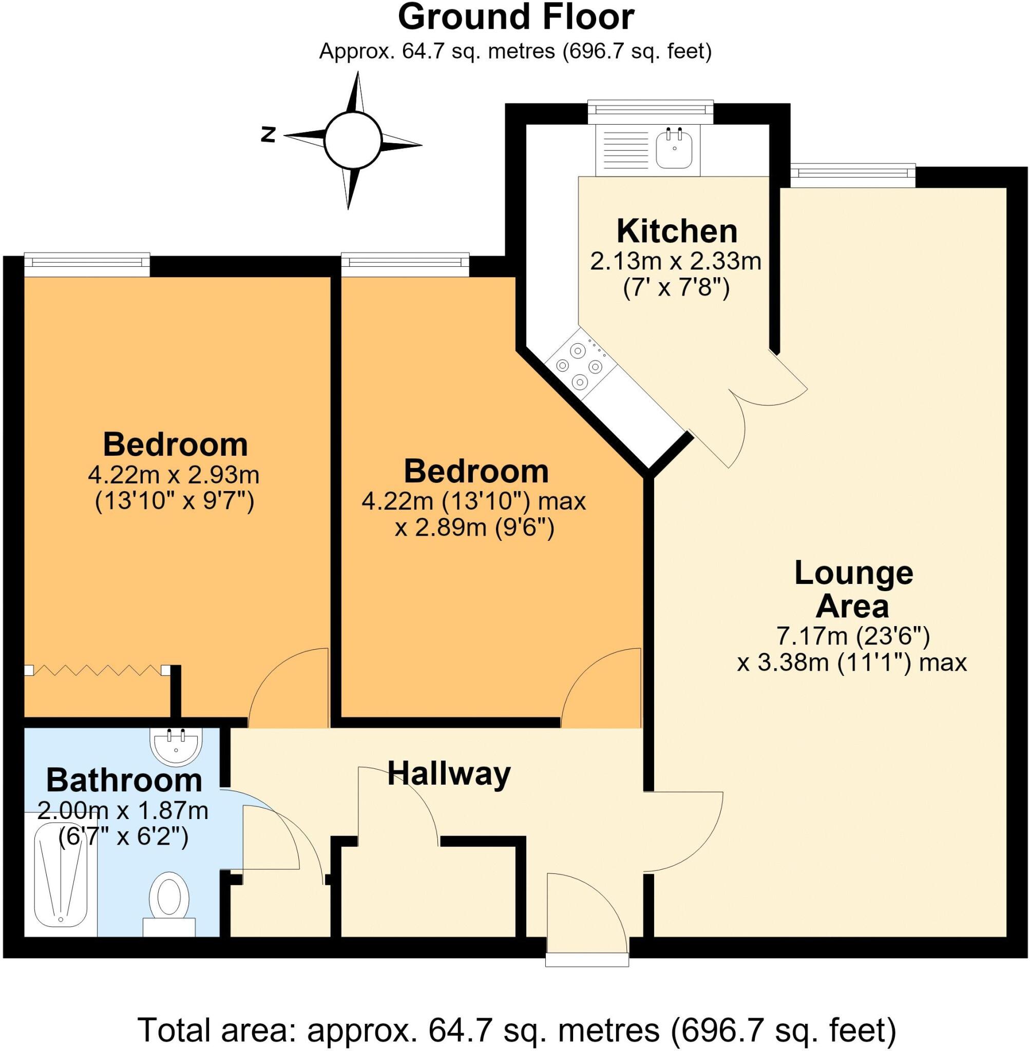 Croydon Road, Caterham floorplan