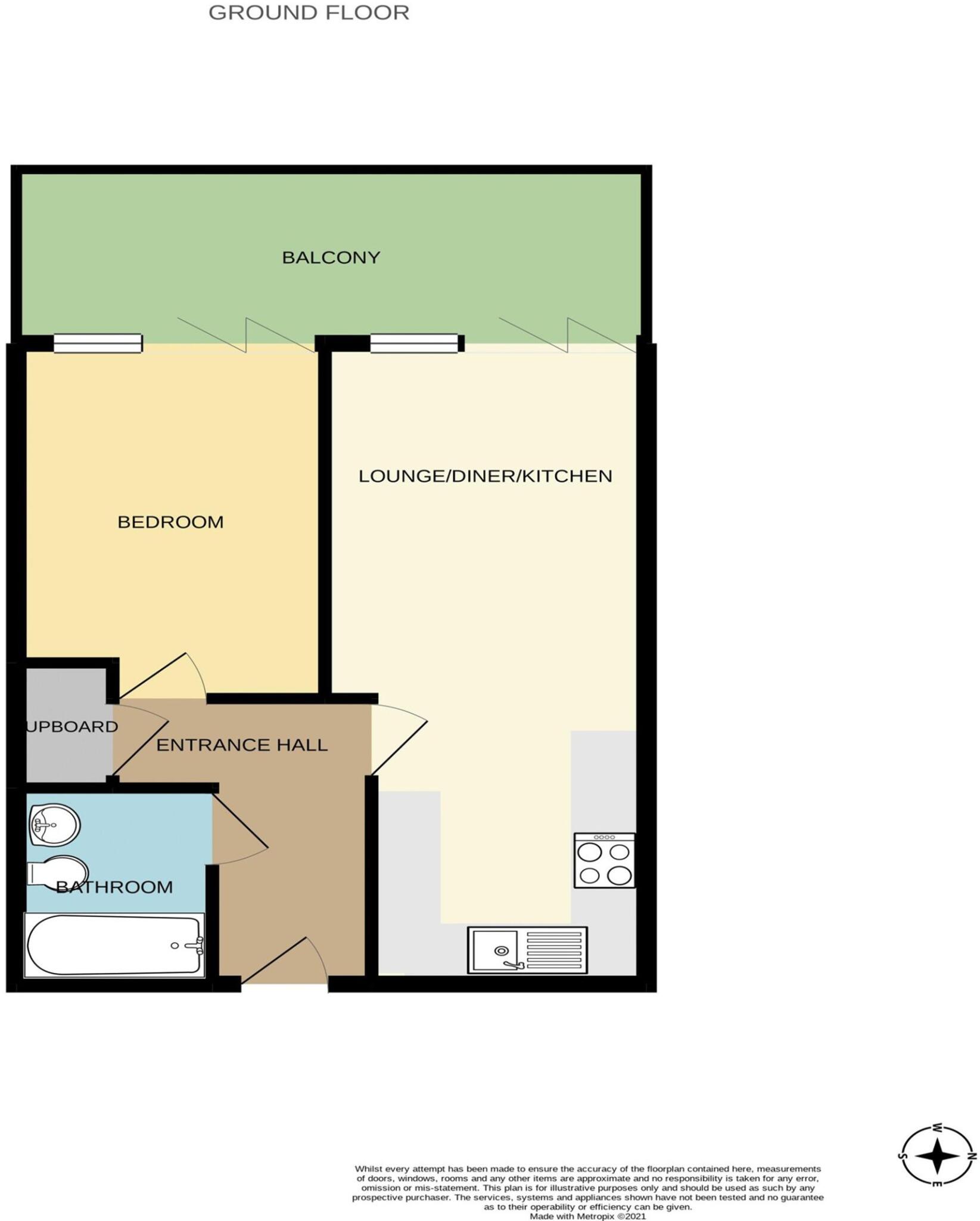 Lusty Glaze - Directly Overlooking Newquay Bay floorplan