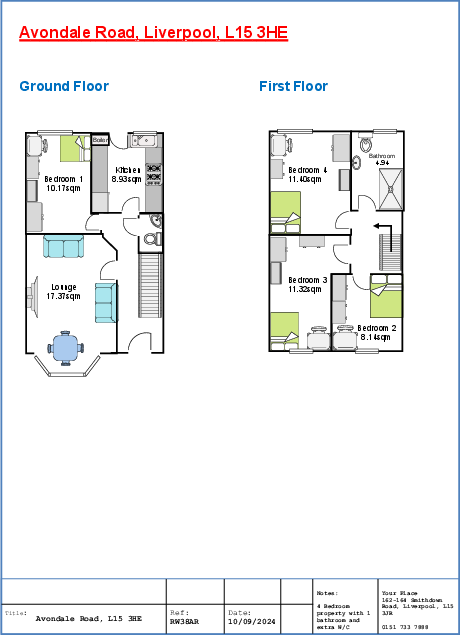 Avondale Road, Liverpool floorplan