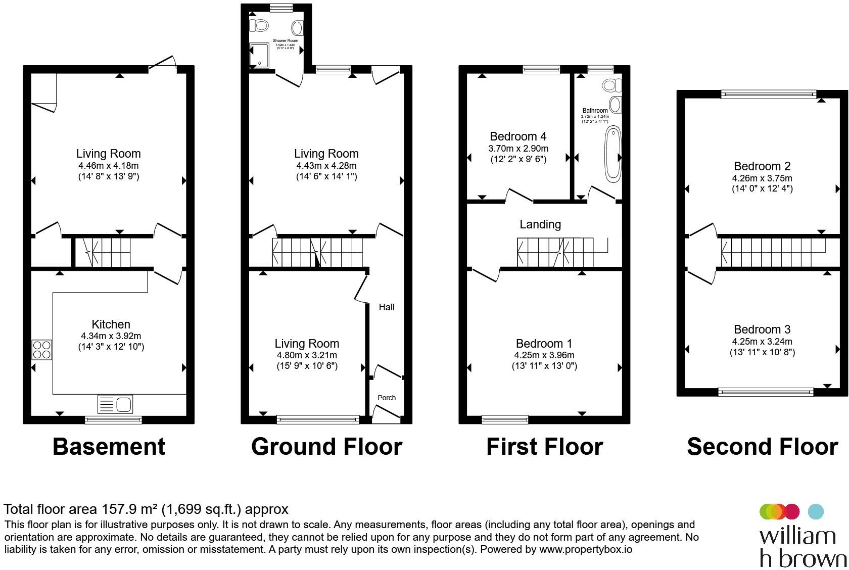 Duckworth Grove, Bradford floorplan